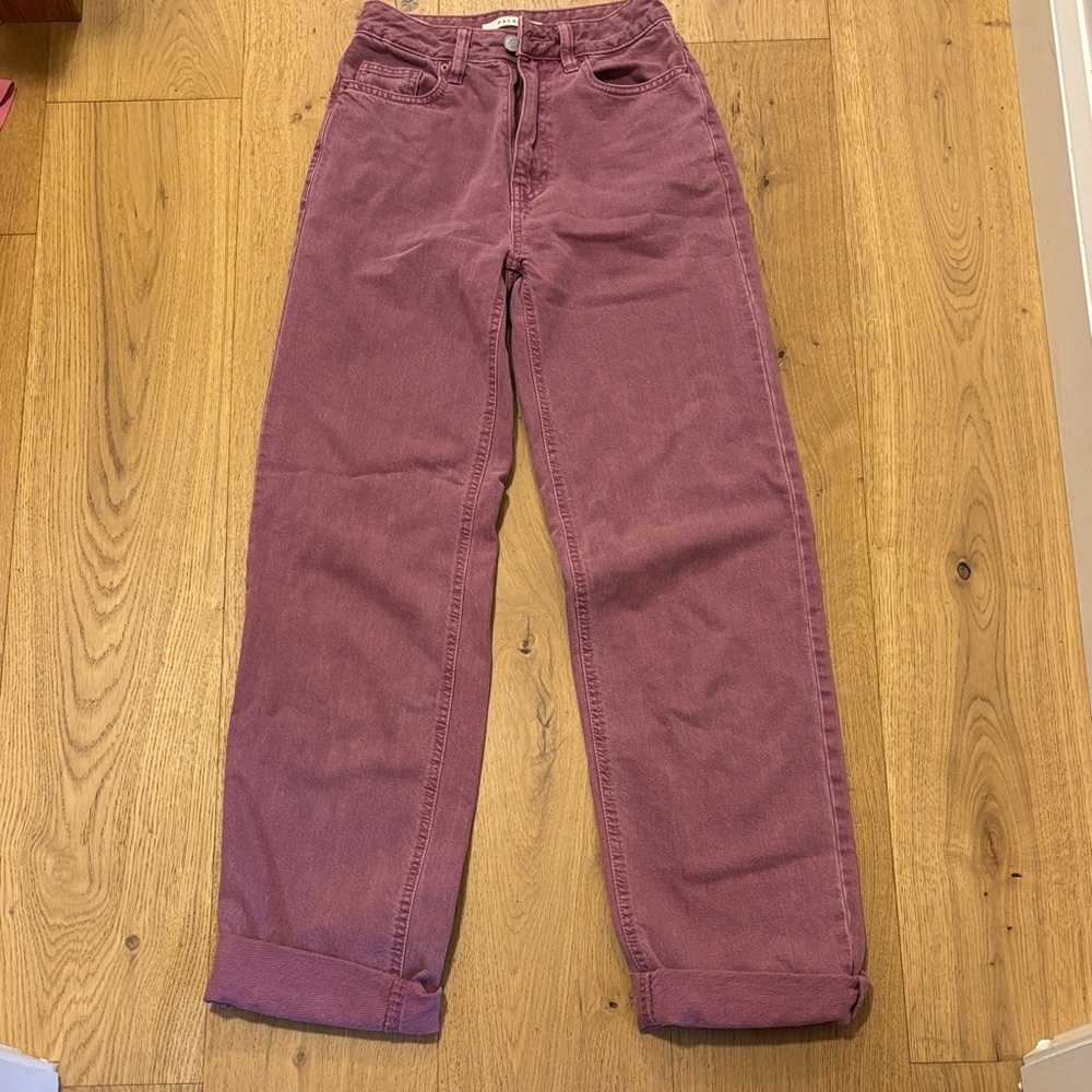 PacSun Dusty Rose Ankle Jeans